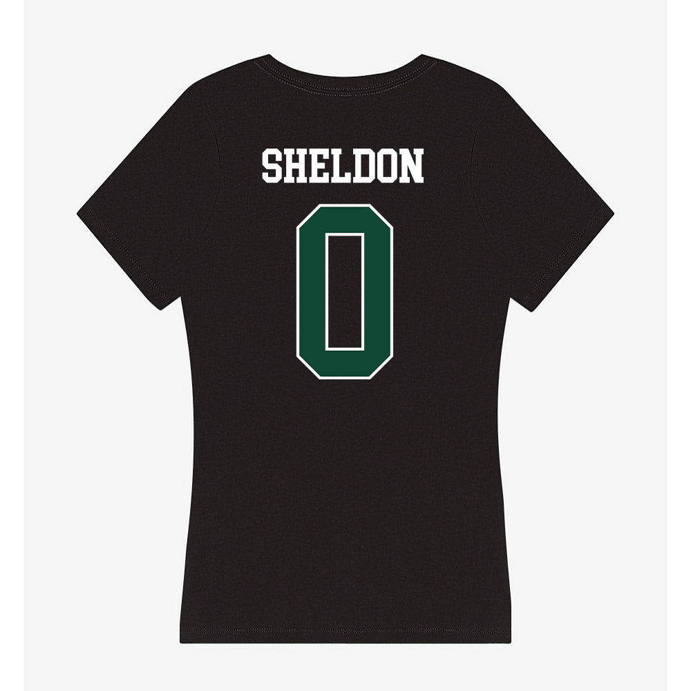 Ohio - NCAA Men's Basketball : Ajay Sheldon - Classic Shersey Women's V-Neck T-Shirt-1