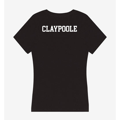 Ohio - NCAA Women's Swimming & Diving : Jordan Claypoole - Classic Shersey Women's V-Neck T-Shirt-1