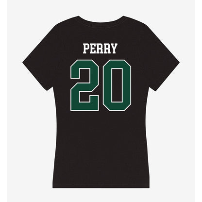 Ohio - NCAA Football : Rashad Perry - Classic Shersey Women's V-Neck T-Shirt-1