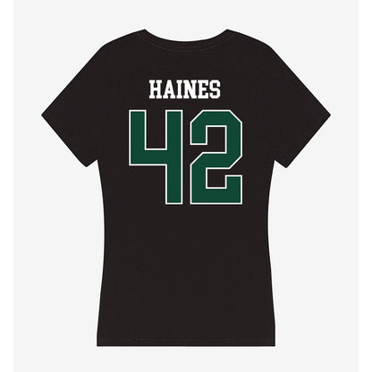 Ohio - NCAA Football : Magnus Haines - Classic Shersey Women's V-Neck T-Shirt-1