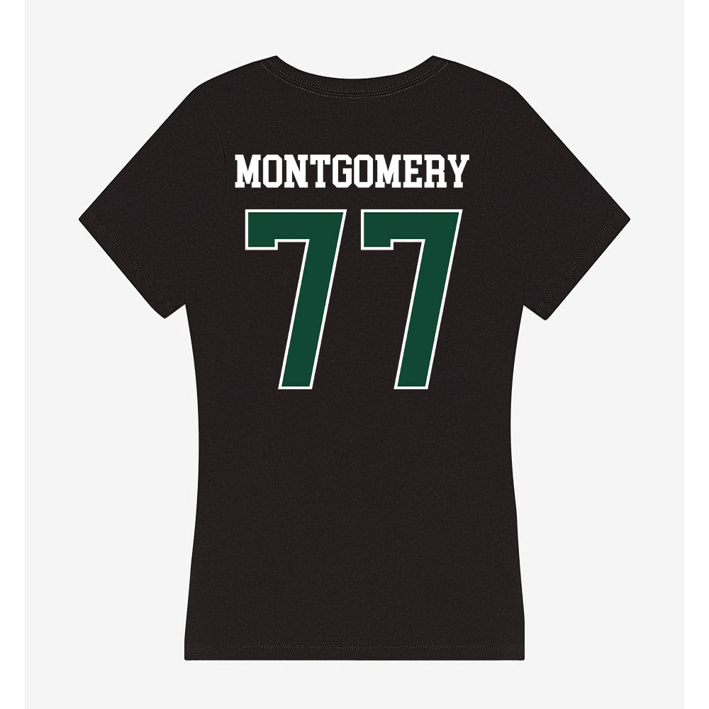 Ohio - NCAA Football : Mike Montgomery - Classic Shersey Women's V-Neck T-Shirt-1