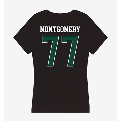 Ohio - NCAA Football : Mike Montgomery - Classic Shersey Women's V-Neck T-Shirt-1