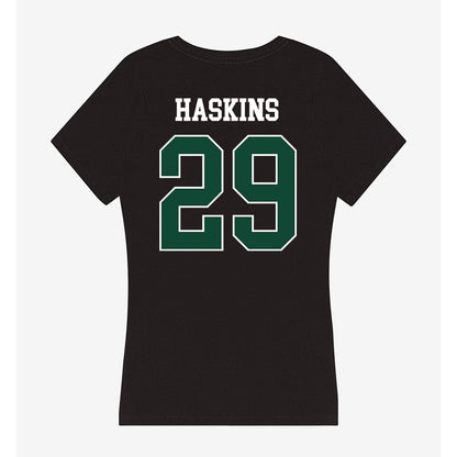 Ohio - NCAA Football : JT Haskins - Classic Shersey Women's V-Neck T-Shirt-1