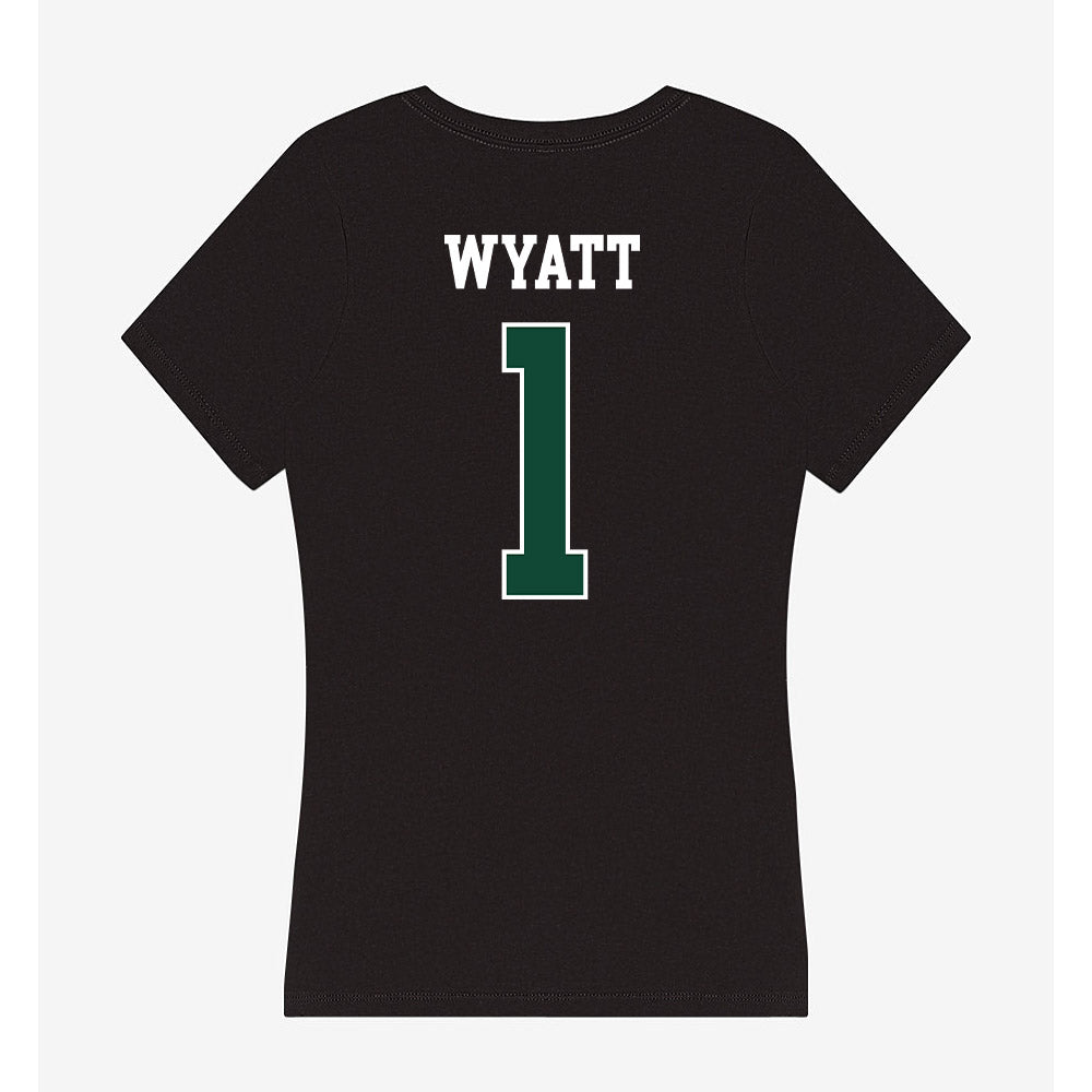 Ohio - NCAA Women's Soccer : Bella Wyatt - Classic Shersey Women's V-Neck T-Shirt-1
