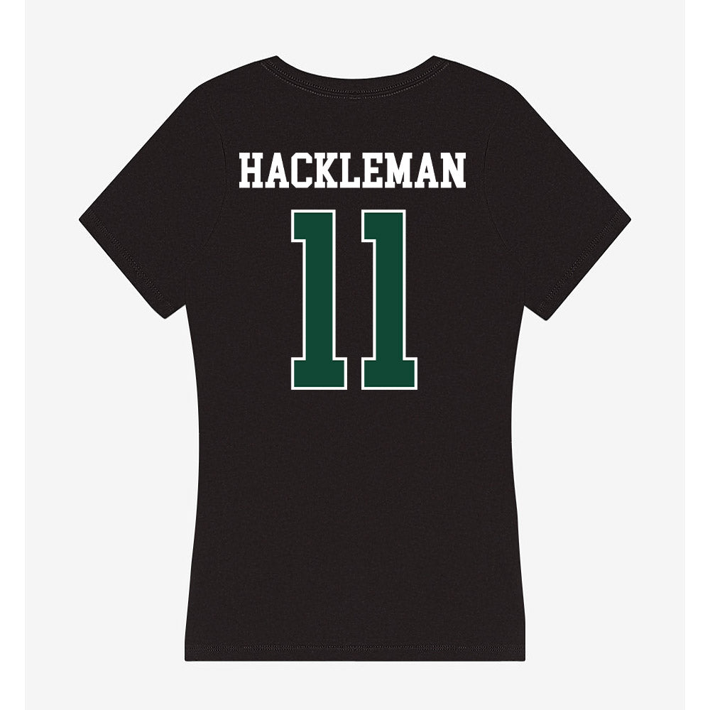 Ohio - NCAA Football : Zach Hackleman - Classic Shersey Women's V-Neck T-Shirt-1