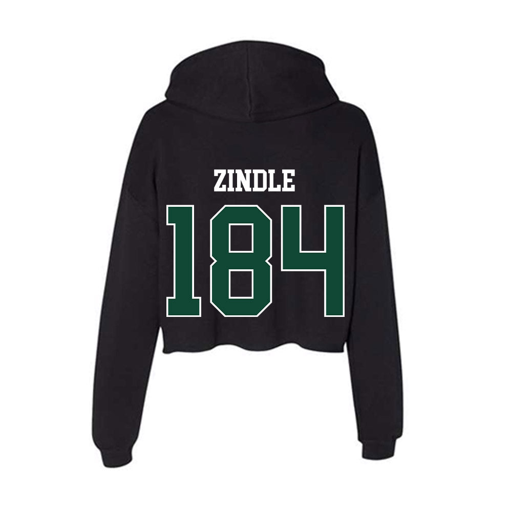 Ohio - NCAA Wrestling : Zachary Zindle - Classic Shersey Women's Crop Fleece Hoodie-1