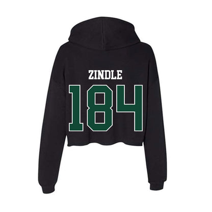 Ohio - NCAA Wrestling : Zachary Zindle - Classic Shersey Women's Crop Fleece Hoodie-1