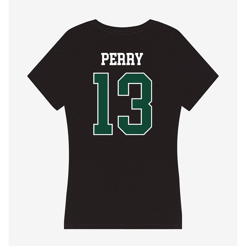 Ohio - NCAA Football : Rashad Perry - Classic Shersey Women's V-Neck T-Shirt-1
