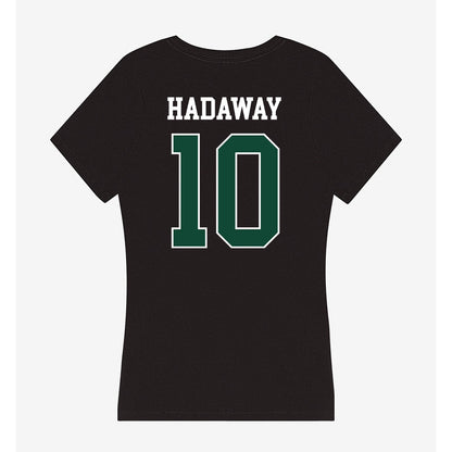Ohio - NCAA Men's Basketball : Aidan Hadaway - Classic Shersey Women's V-Neck T-Shirt-1