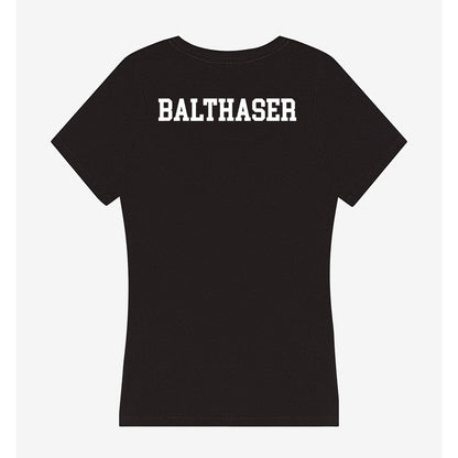Ohio - NCAA Women's Swimming & Diving : Stephanie Balthaser - Classic Shersey Women's V-Neck T-Shirt-1