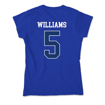 Drake - NCAA Football : Tommy Williams - Soft Style Women’s T-Shirt-3