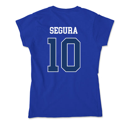 Drake - NCAA Men's Soccer : Damian Segura - Soft Style Women’s T-Shirt-1