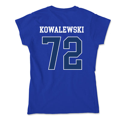 Drake - NCAA Football : William Kowalewski - Soft Style Women’s T-Shirt-2