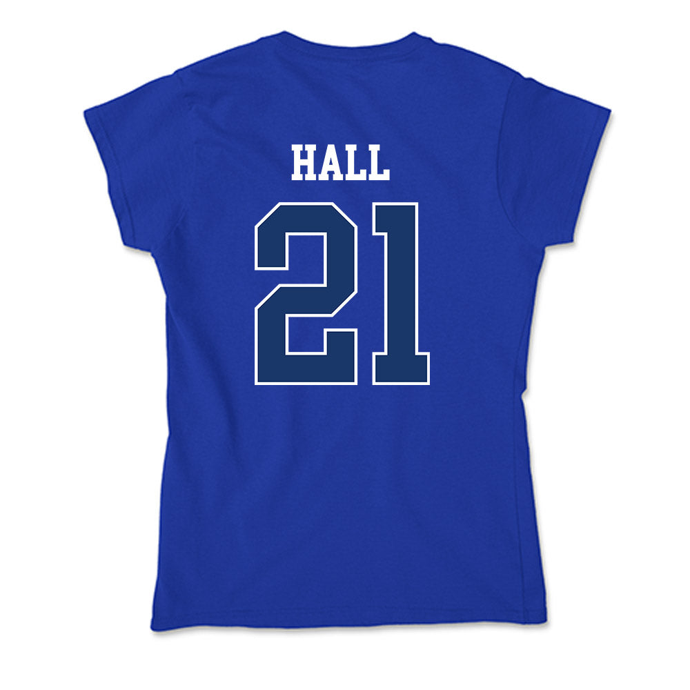 Drake - NCAA Women's Soccer : Ava Hall - Soft Style Women’s T-Shirt-2