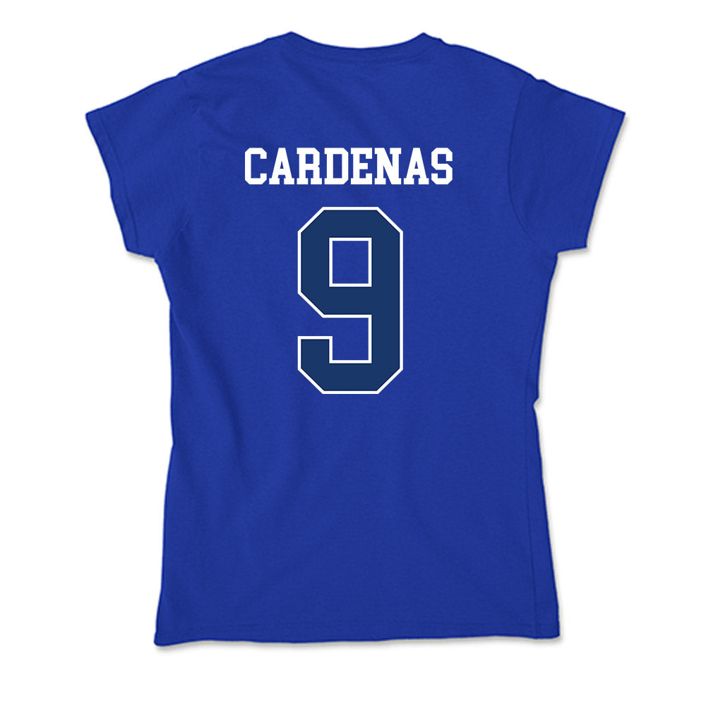 Drake - NCAA Softball : Brooklynn Cardenas - Soft Style Women’s T-Shirt-3