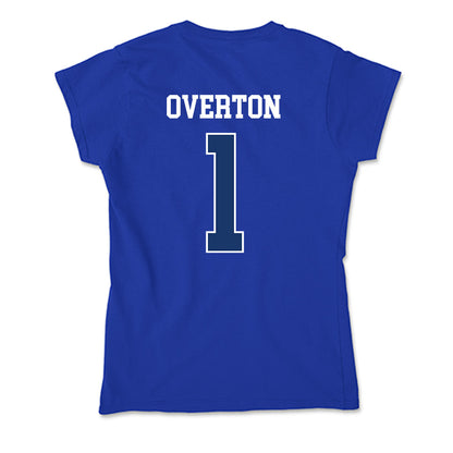 Drake - NCAA Men's Basketball : Kevin Overton - Soft Style Women’s T-Shirt-1