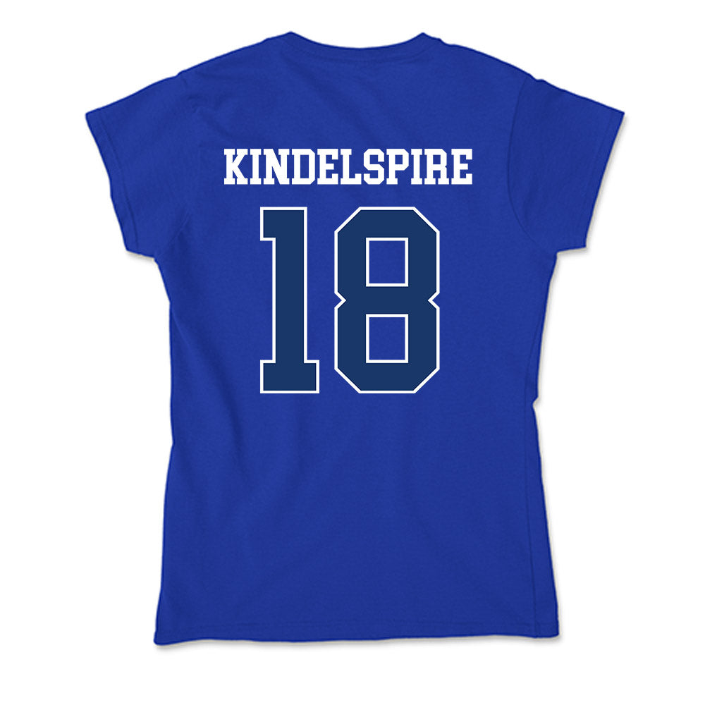 Drake - NCAA Softball : Kiley Kindelspire - Soft Style Women’s T-Shirt-3