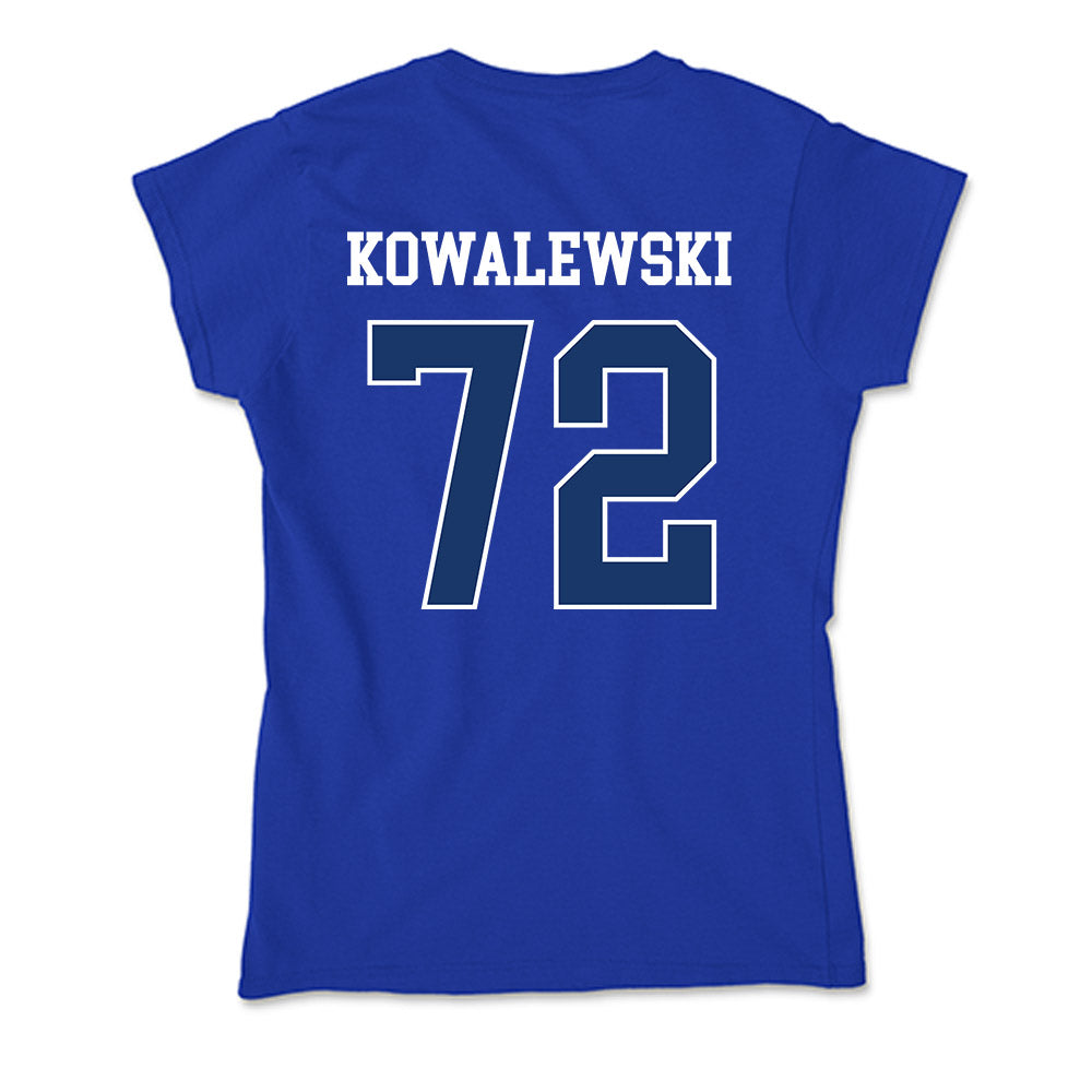 Drake - NCAA Football : William Kowalewski - Soft Style Women’s T-Shirt-3