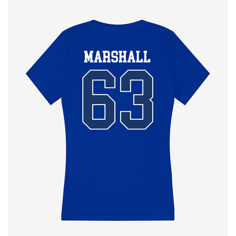 Drake - NCAA Football : Raymond Marshall - Women's V-Neck T-Shirt-1