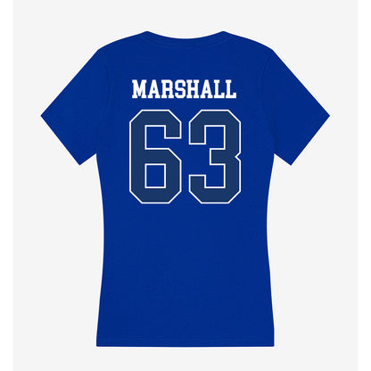 Drake - NCAA Football : Raymond Marshall - Women's V-Neck T-Shirt-1