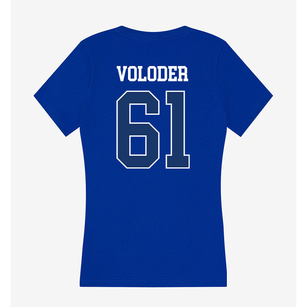 Drake - NCAA Football : Armand Voloder - Women's V-Neck T-Shirt-1