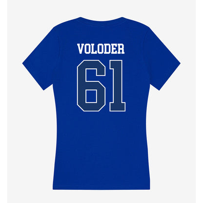 Drake - NCAA Football : Armand Voloder - Women's V-Neck T-Shirt-1