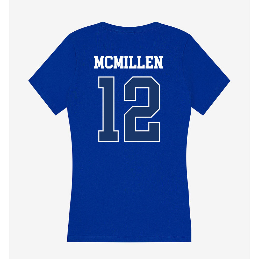 Drake - NCAA Women's Volleyball : Shay McMillen - Women's V-Neck T-Shirt-1