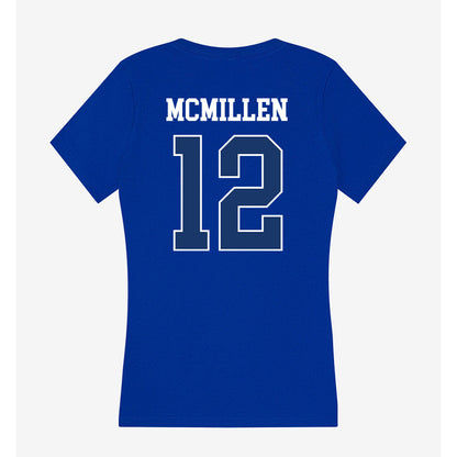 Drake - NCAA Women's Volleyball : Shay McMillen - Women's V-Neck T-Shirt-1