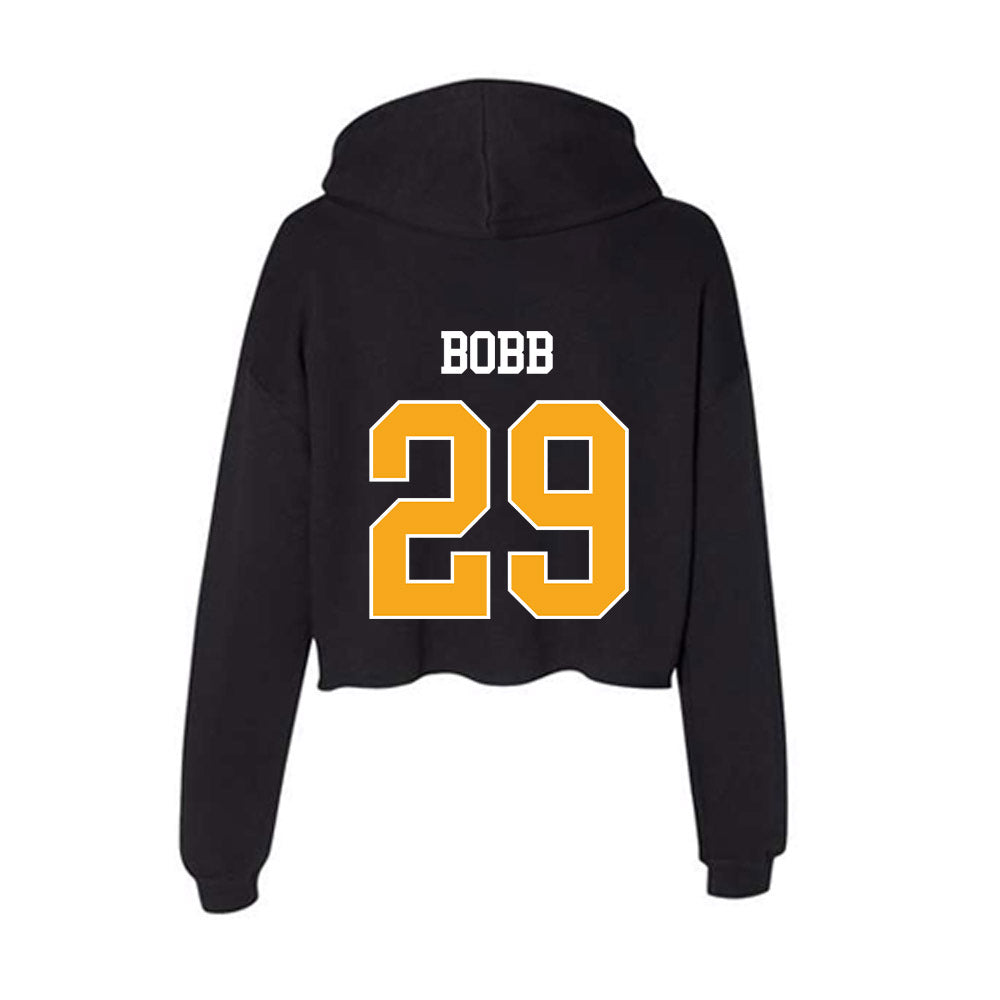 VCU - NCAA Baseball : Coleman Bobb - Women's Crop Fleece Hoodie-1