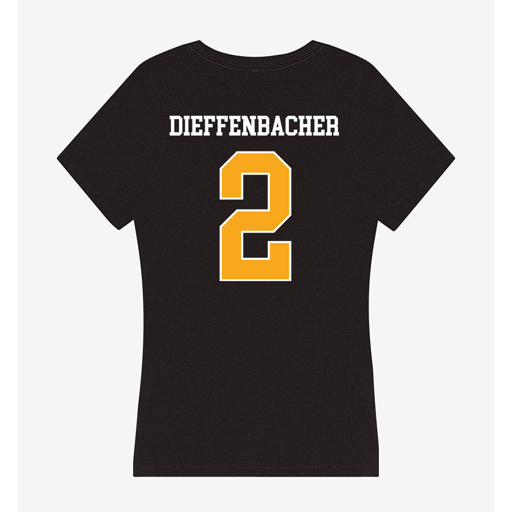 VCU - NCAA Women's Field Hockey : Callie Dieffenbacher - Women's V-Neck T-Shirt-1