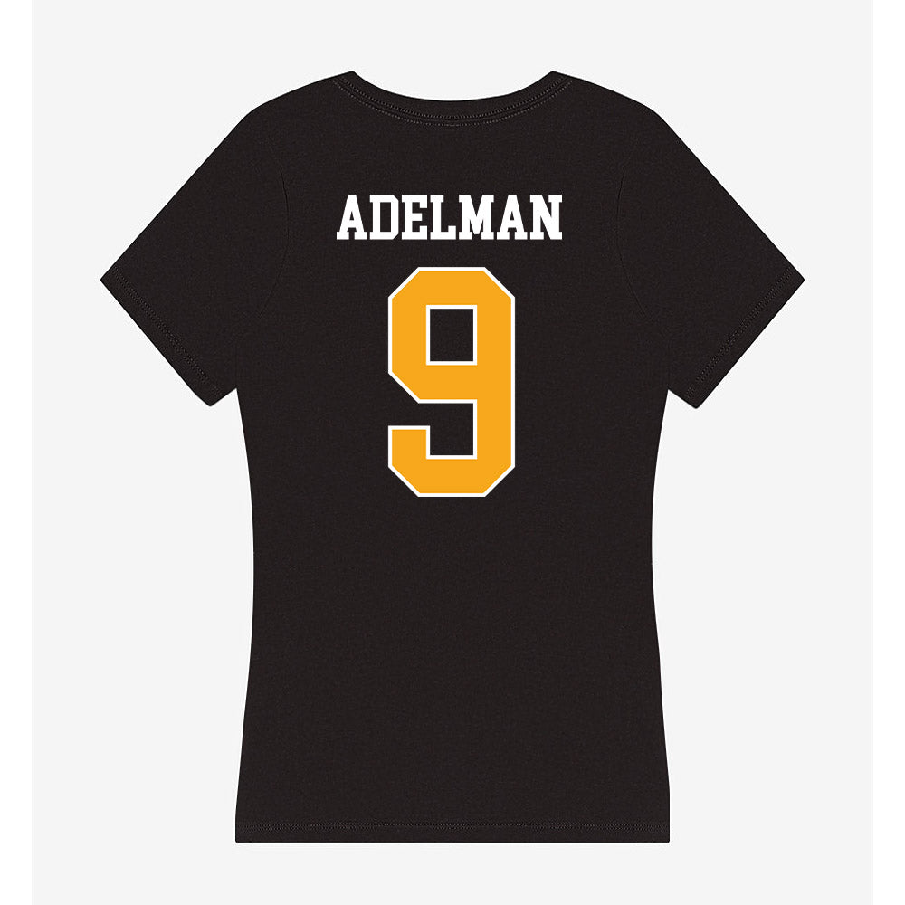 VCU - NCAA Baseball : Trent Adelman - Women's V-Neck T-Shirt-1