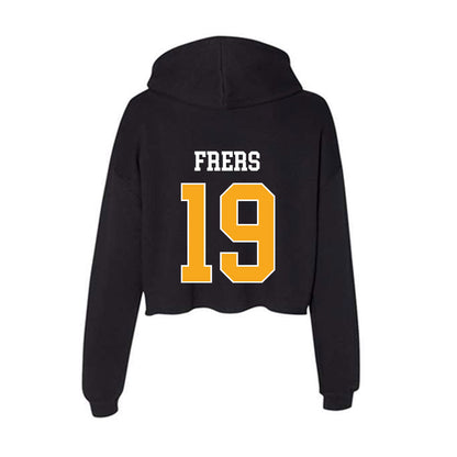 VCU - NCAA Baseball : Nick Frers - Women's Crop Fleece Hoodie-1