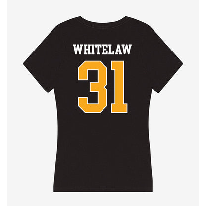 VCU - NCAA Women's Basketball : Isabel Whitelaw - Women's V-Neck T-Shirt-1