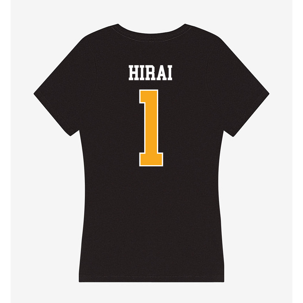 VCU - NCAA Men's Soccer : Ittetsu Hirai - Women's V-Neck T-Shirt-1