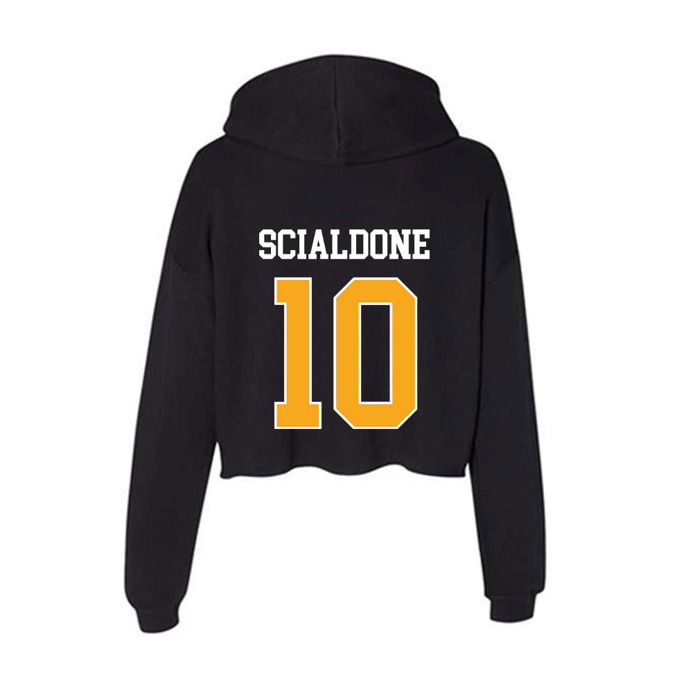 VCU - NCAA Women's Soccer : Tatum Scialdone - Women's Crop Fleece Hooded Sweatshirt-1