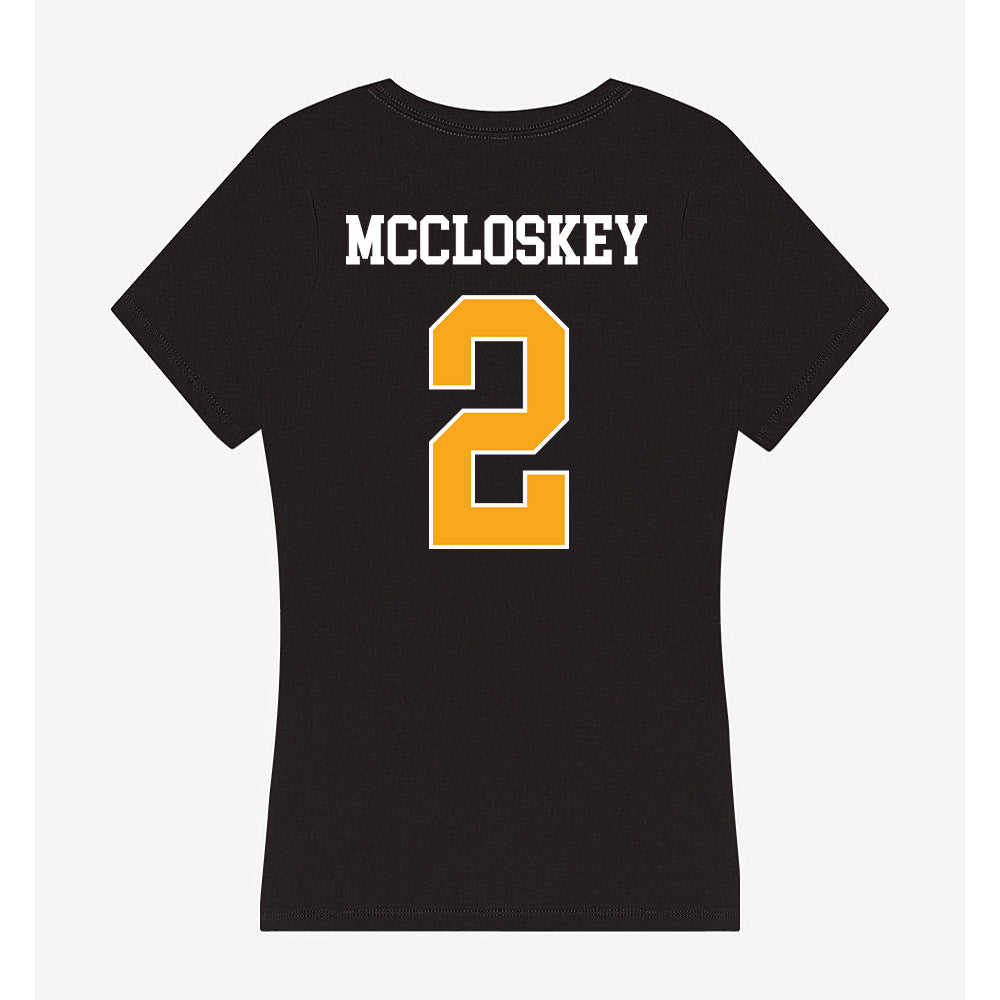VCU - NCAA Women's Soccer : Keira McCloskey - Women's V-Neck T-Shirt-1