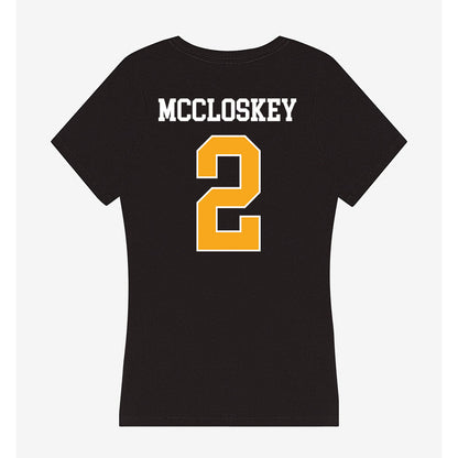 VCU - NCAA Women's Soccer : Keira McCloskey - Women's V-Neck T-Shirt-1