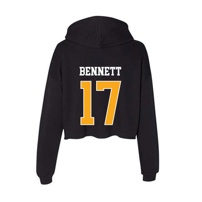 VCU - NCAA Women's Lacrosse : Annika Bennett - Women's Crop Fleece Hoodie-1