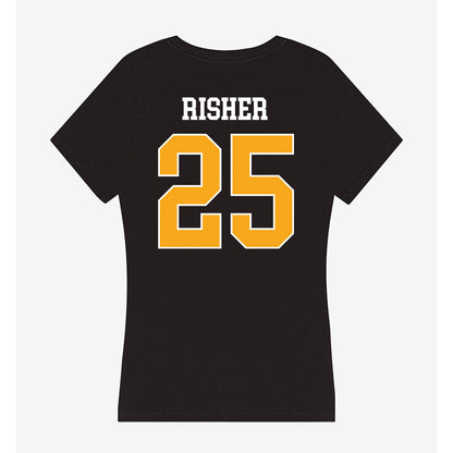 VCU - NCAA Women's Soccer : Kaylee Risher - Women's V-Neck T-Shirt-1