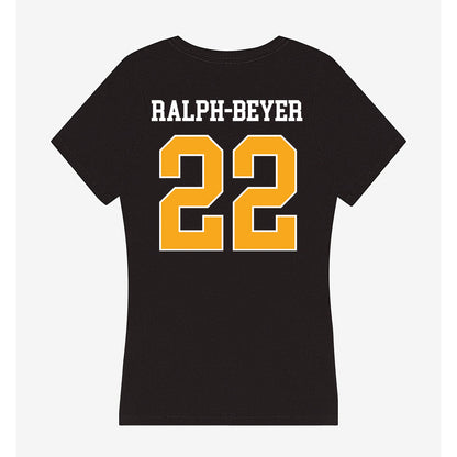 VCU - NCAA Men's Basketball : Nyle Ralph-beyer - Women's V-Neck T-Shirt-1