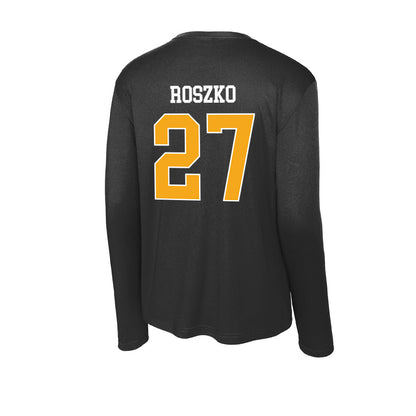 VCU - NCAA Baseball : Anthony Roszko - Activewear Long Sleeve T-Shirt-1