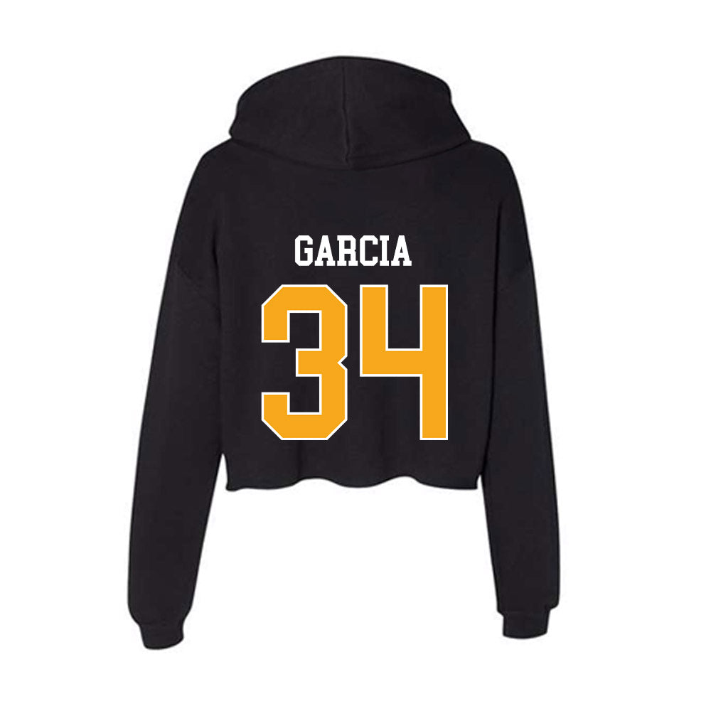 VCU - NCAA Women's Lacrosse : Elizabeth Garcia - Women's Crop Fleece Hoodie-1