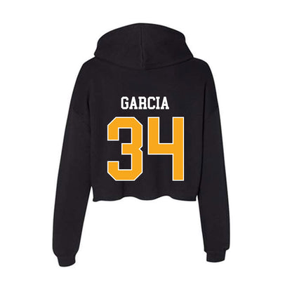 VCU - NCAA Women's Lacrosse : Elizabeth Garcia - Women's Crop Fleece Hoodie-1