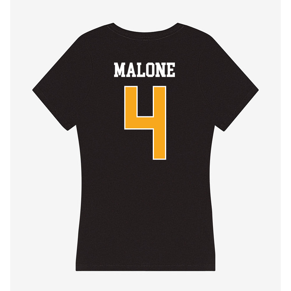VCU - NCAA Baseball : Michael Malone - Women's V-Neck T-Shirt-1