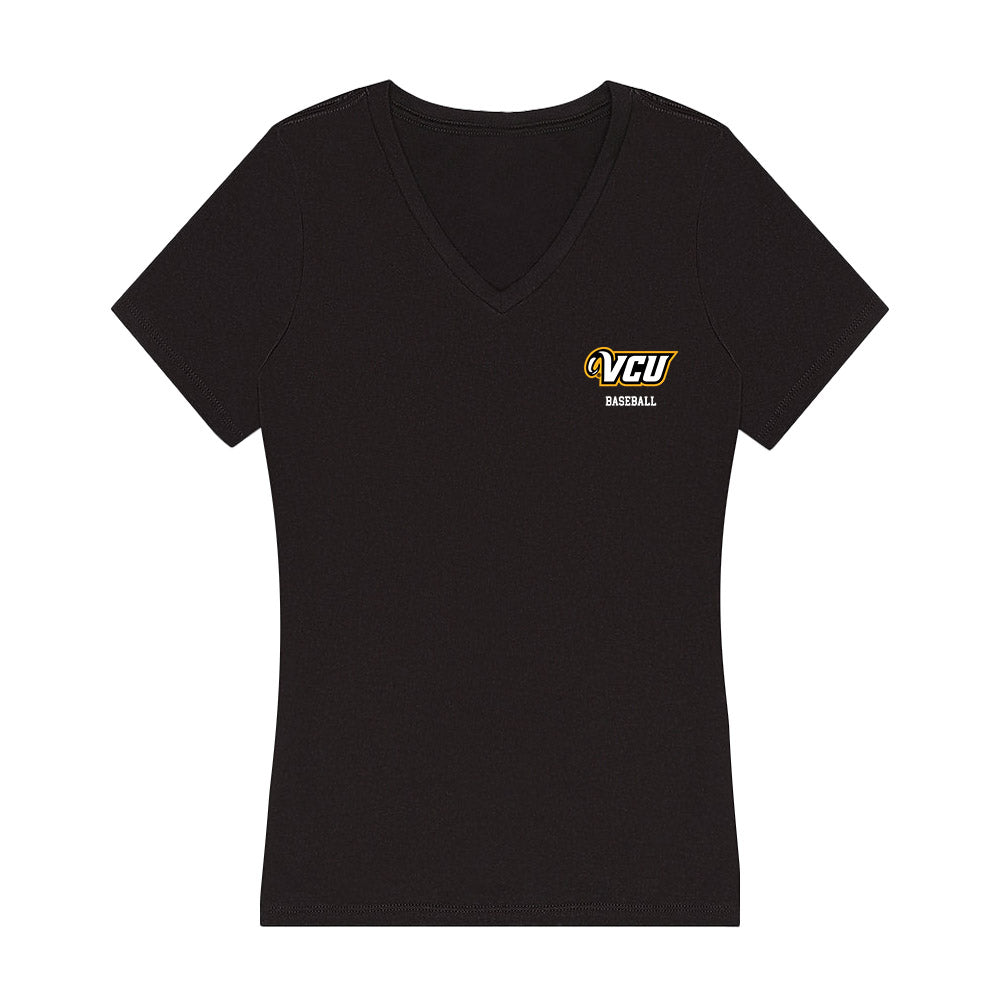 VCU - NCAA Baseball : Michael Malone - Women's V-Neck T-Shirt-0