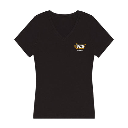 VCU - NCAA Baseball : Rex Smith - Women's V-Neck T-Shirt-0