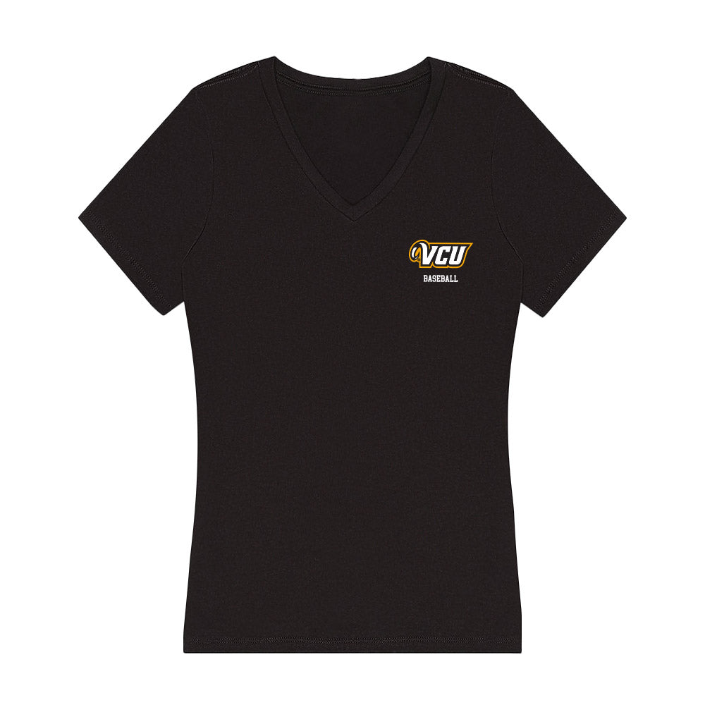 VCU - NCAA Baseball : Patrick Steitz - Women's V-Neck T-Shirt-0