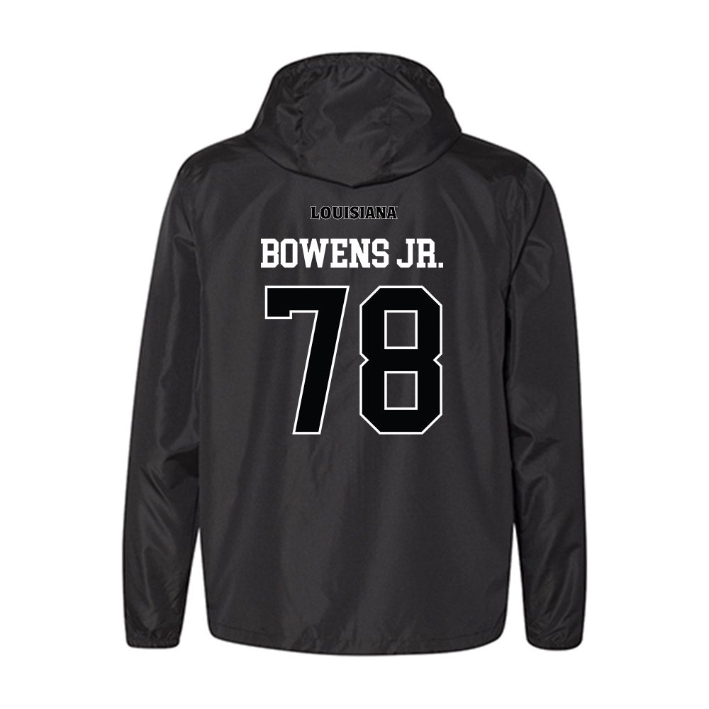 Louisiana - NCAA Football : Michael Bowens Jr. - Windbreaker-1