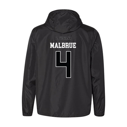 Louisiana - NCAA Football : Princeton Malbrue - Windbreaker-1