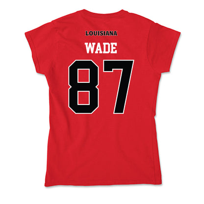 Louisiana - NCAA Football : KeDarius Wade - Soft Style Women’s T-Shirt-1
